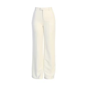 NWOT JLUXLabel White Lewis Tailored Trousers